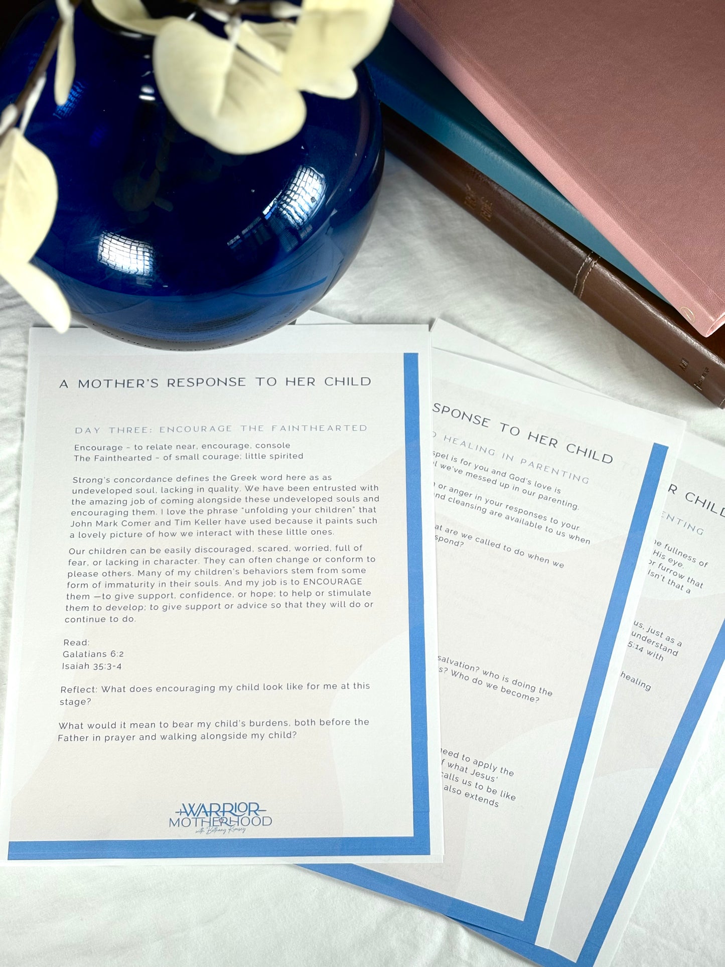 A Mother's Response: A 5 Part Study To Help You Reach Your Child's Heart