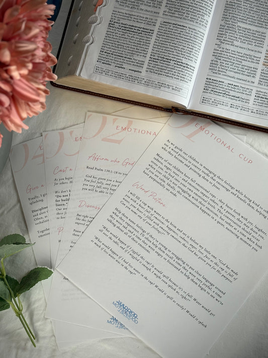 The Emotional Cup: A Gospel Conversation to Help Your Child Steady Big Feelings