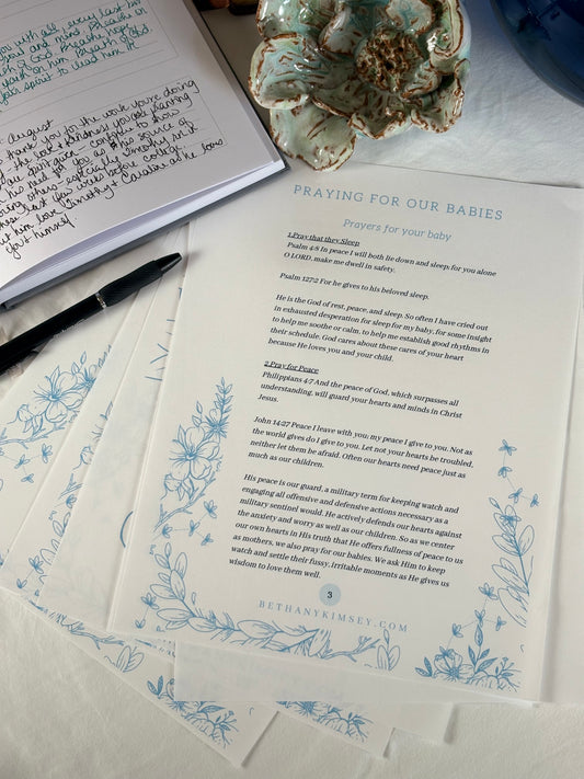 Praying for Your Baby