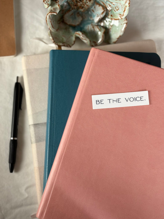 Be The Voice Statement Sticker