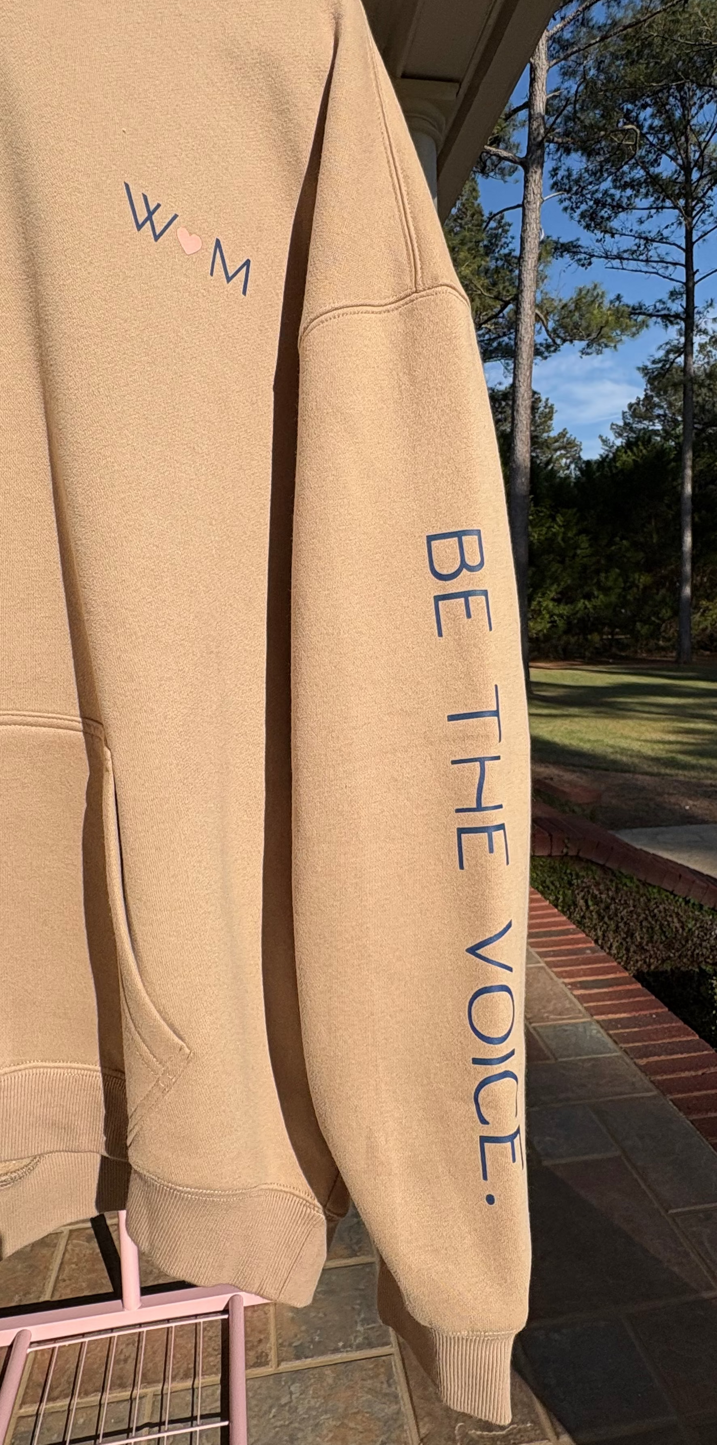 Be The Voice Graphic Hoodie
