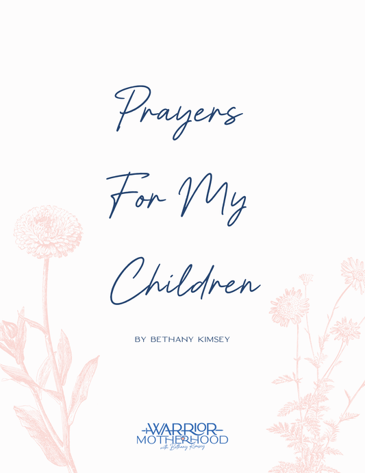 Praying for Your Children - A Beginning Guide