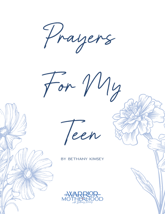 Praying for Your Teenager