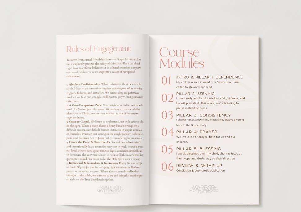 WORKBOOK: The 5 Pillars of Gospel Parenting